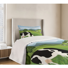 Agriculture Landscape Bedspread Set