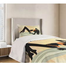 Curly Haired Lady Bedspread Set