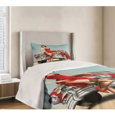 Dutch Haircut Style Bedspread Set