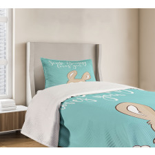 Some Bunny Loves You Bedspread Set