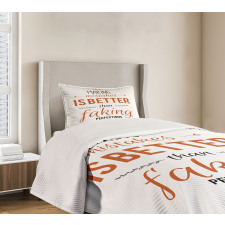 Mistakes and Perfections Bedspread Set
