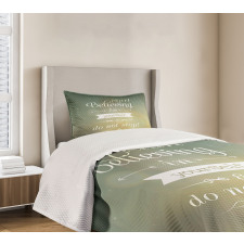 Believe in Yourself Bedspread Set