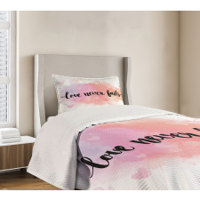 Bokeh Love Never Fails Bedspread Set