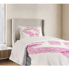 Lgbt Female Fist Print Bedspread Set