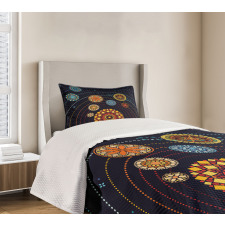 Planet Bedspread Set