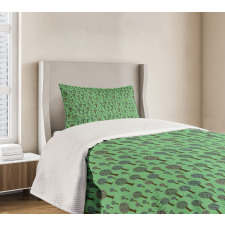 Abstract Trees Bedspread Set