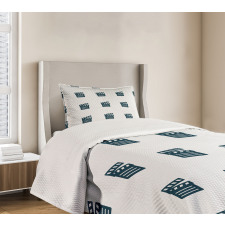 Minimalist Motifs Bedspread Set