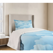 Lamellar Look of Cumulus Bedspread Set