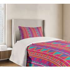 Tribal Zigzags Bedspread Set