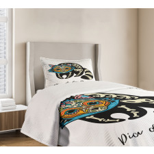 Folk Raccoon Bedspread Set