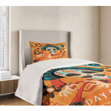 Trumpet Player Bedspread Set