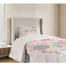 Ornamented Skull Bedspread Set