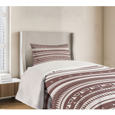 Geometrical Design Bedspread Set