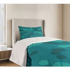 Doodle School of Fish Bedspread Set