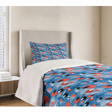 Exotic Aquatic Animals Bedspread Set