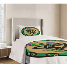 Knot Thorns Stem Bedspread Set