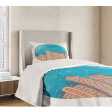 Snow Globe Inspiration Bedspread Set