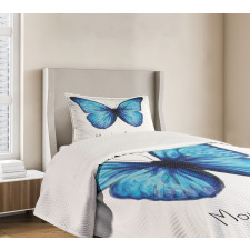 Abstract Butterfly Bedspread Set