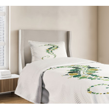 Pointillist Bedspread Set