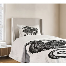 Graphic Swirl Bedspread Set