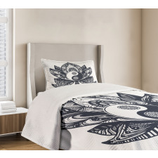 Lotus Leaf Spritiual Bedspread Set