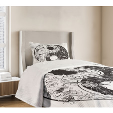 Floral Ornamentation Bedspread Set