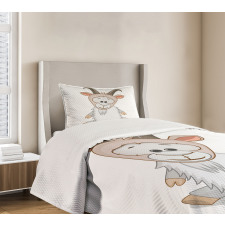 Baby Ibex Cheerful Mood Bedspread Set