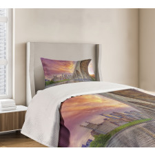 Stone Arch Bridge Bedspread Set