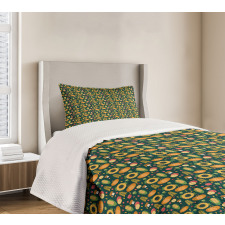 Harvest in Fall Season Bedspread Set