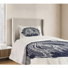 Celtic Style Hills Bedspread Set