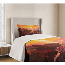 Forest Idyllic Morning Bedspread Set