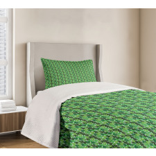 Fir Woodland Snow Bedspread Set