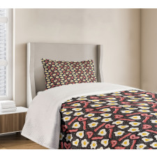 Yummy Protein Breakfast Bedspread Set