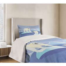 Icy Rocks Habitat Bedspread Set