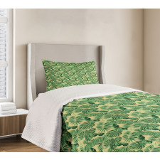 Brazil Forest Foliage Bedspread Set