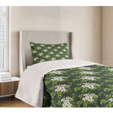 Plants Bouquet Bedspread Set