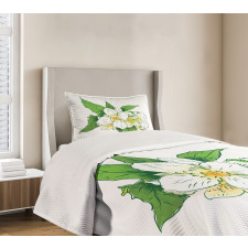 Freshness and Purity Bedspread Set