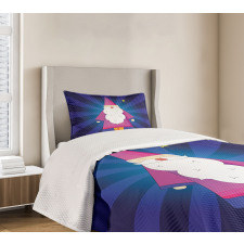 Man with a Staff Miracle Bedspread Set