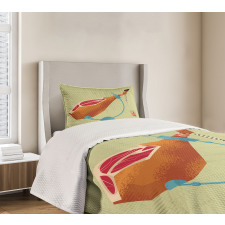 Dry-Cured Spanish Ham Bedspread Set