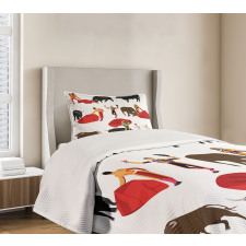 Corrida Matador Cape Bedspread Set