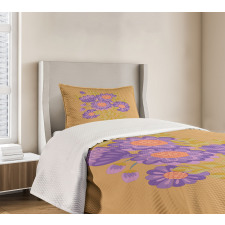 Bouquet of Fall Blossom Bedspread Set