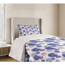 Blossoming Daisies Design Bedspread Set