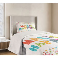 Magic Happens Bedspread Set