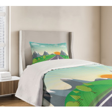 Road Trip Forest Bedspread Set