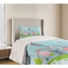 Urban Landscape Bedspread Set