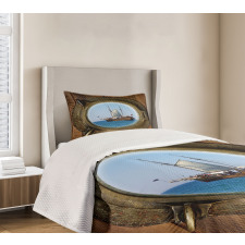 Ship Window with Cruise Bedspread Set