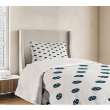 Vertical Softball Motifs Bedspread Set