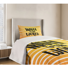 Travel the World Exploration Bedspread Set