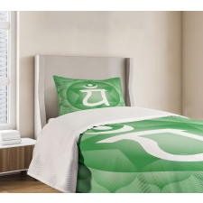 Eastern Chakra Motif Bedspread Set