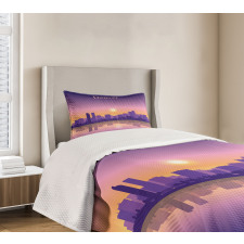 Dramatic Colorado Sunset Sky Bedspread Set